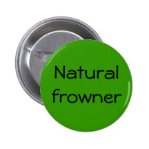 Natural frowner pins
