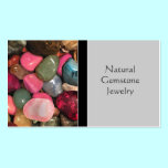 Natural Gemstones Business Card Template business cards