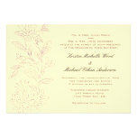 Natural/Rose Wedding Invitation