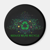 Nature Recycles Magnets