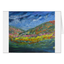 Natures Pallet Greeting Card