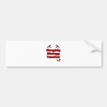 Naughty Biology Teacher Bumper Sticker