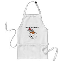 Naughty Black Santa is Making His List Apron