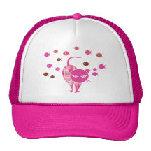 Naughty Cat Trucker Hats