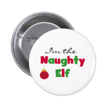 Naughty Elf Pin