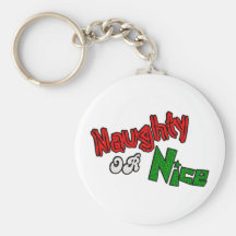 Naughty Or Nice? Key Chain