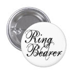 Naughy Grunge Script - Ring Bearer Black Buttons