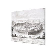 Naumachia, plate 6 from 'Entwurf einer historische canvas prints