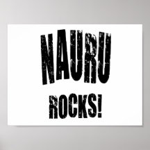 Nauru Rocks! Print