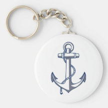 Nautical Anchor Key Chains