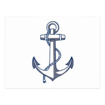 Nautical Anchor Postcards