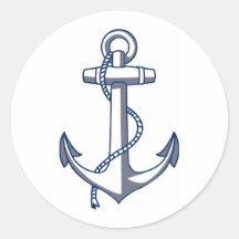 Nautical Anchor Sticker