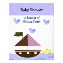 Nautical Baby Shower Invitation