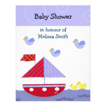 Nautical Baby Shower Invitation