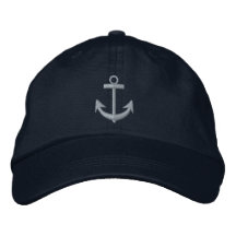 Nautical Cap by SRF Embroidered Baseball Caps
