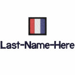 Nautical Flag "T" Shirt - Personalise Two Places Polo Shirt
