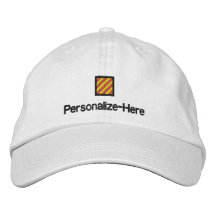 Nautical Flag "Y" Personalised Boater's Hat Embroi Embroidered Hats