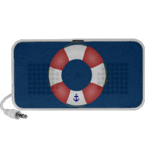 Nautical Life preserver Notebook Speaker