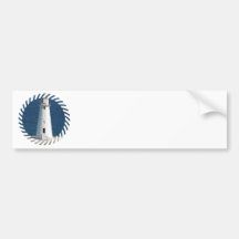 Nautical Lighthouse Bumper Sticker
