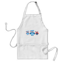 Nautical Sailor Owls Aprons