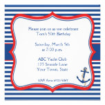 Nautical Stripes Invitation