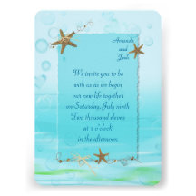 Nautical Wedding Invite