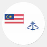Naval Ensign Malaysia, Malaysia Round Stickers