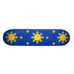 Naval Jack Of The Philippines, Panama Custom Skate Board