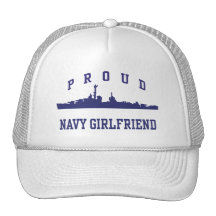 Navy Girlfriend Trucker Hats