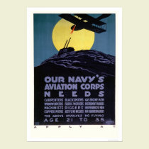 Navy's Aviation Corps Needs Help (US02301) posters