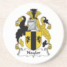 Naylor Family Crest Coaster