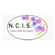 NCIS PERSONALIZED PHOTO CARD