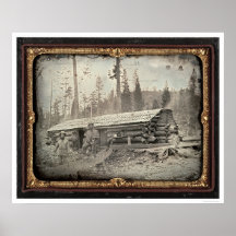 Near Sugar Loaf Hill, 1852 by Starkweath Poster