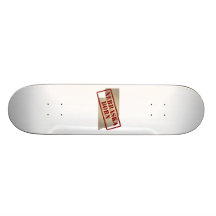 Nebraska Born - Stamp on Map Skate Board Deck