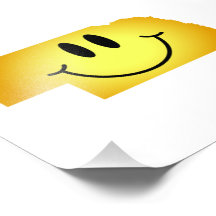 Nebraska Smiley Face Photo Print