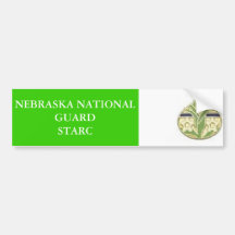 nebraska unit patch bumper stickers