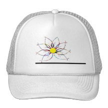 Nebula Daisy Mesh Hats