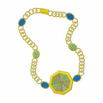 Necklace embroidered shirts
