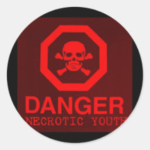 Necrotic youth stickers