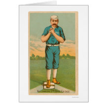 Ned Williamson Baseball 1887 Greeting Card