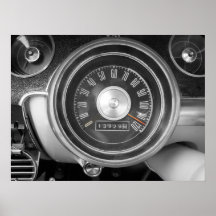 Need For Speed Classic Mustang Poster
