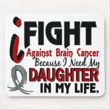 Need My Daughter Brain Cancer Mouse Pads