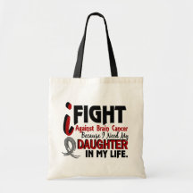 Need My Daughter Brain Cancer Tote Bag