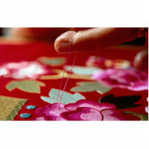 Needlework Photo Sculpture