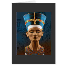 Nefertiti Reborn Greeting Card