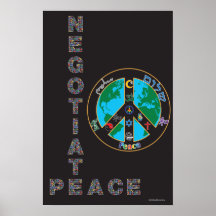 Negotiate Peace poster