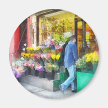 Neighborhood Flower Shop Fridge Magnets