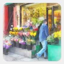 Neighborhood Flower Shop Sticker