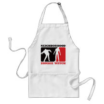 Neighbourhood Zombie Watch - Red Apron