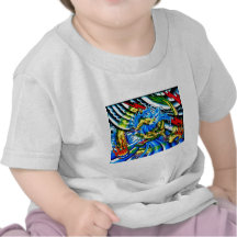 Neo Jap Dragon Tattoo Tee Shirt